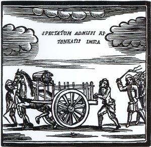 A Vagabond Being Whipped Through the Streets by English School